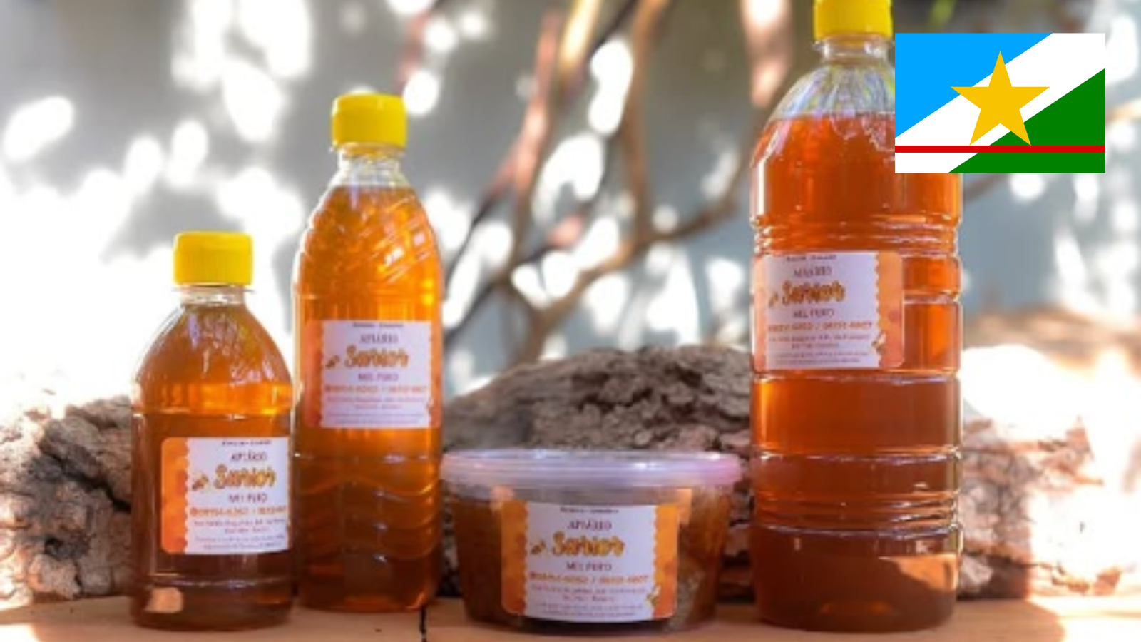 Produtos naturais do Apiário Sartor em Roraima